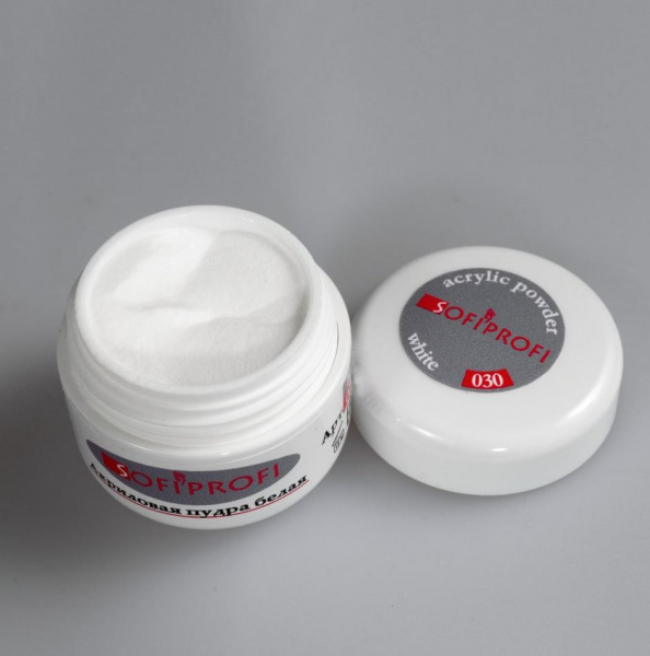 Акриловая пудра белая Sofiprofi, 5 гр